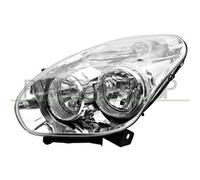 Proiettore Sinistro H1+h7 Elettrico Con Motore Fiat Doblo' 2009-2014 Sx 51810672
