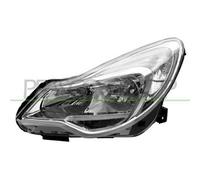 Proiettore Sinistro H1+h7 Elettrico Con Motore Opel/vauxhall Corsa D 2011-2014
