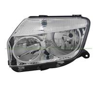 Proiettore Sinistro H1+h7 Elettrico Senza Motore Cromato Dacia Duster 2010-2013