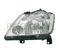 Proiettore Sinistro H1+h7 Elettrico Senza Motore Per Renault Modus 2004-2007 Sx