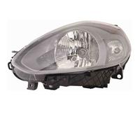 Proiettore Sinistro H4 Elettrico Con Motore Fiat Punto Evo 2009-2012 Sx 51937144