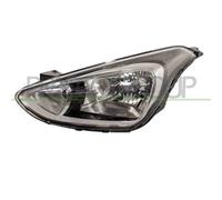 Proiettore Sinistro H4 Elettrico Con Motore Per Hyundai I10 (ia) 2013-2016 Sx