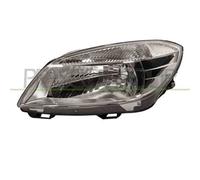 Proiettore Sinistro H4 Elettrico Con Motore Per Skoda Fabia (5jf) 2010-2014 Sx