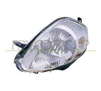 Proiettore Sinistro H4 Elettrico Cromato per FIAT Grande Punto 09/05-09/09 - Ill