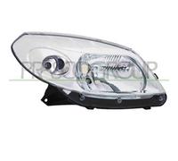 Proiettore Sinistro H4 Elettrico Per Dacia Sandero Dal 2008 Al 2012