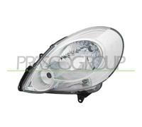 Proiettore Sinistro H4 Elettrico Senza Motore Per Renault Kangoo 2008-2012 Sx