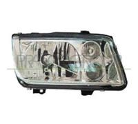 Proiettore Sinistro H4+h3 Manuale/elettrico Per Volkswagen Bora 1998-2004 Sx