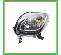 Proiettore Sinistro H4 Elettrico Per Smart Fortwo Dal 2014 Al 2019 Lato Sinistro