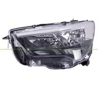 PROIETTORE SINISTRO H7+H1-ELETTRICO-CON MOTORE-CON LUCE DIURNA-LED