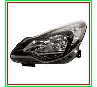 Proiettore Sinistro H7+h1 Elettrico Con Motore Opel/vauxhall Corsa D 2011-2014