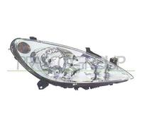 Proiettore Sinistro H7+h1+h1 Elettrico Senza Motore Per Peugeot 307 Dal 2001 Al