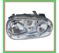 Proiettore Sinistro H7+h1+h3 Manuale/elettrico Per Volkswagen Golf Iv 1997-2003