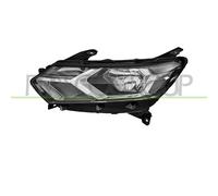 PROIETTORE SINISTRO H7+H15-ELETTRICO-SENZA MOTORE-CROMATO DACIA - SANDERO - Mod.