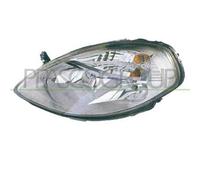 Proiettore Sinistro H7+h3 Elettrico Con Motore Per Lancia Ypsilon 2006-2011 Sx