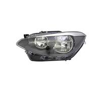 Proiettore sinistro h7+h7 elettrico con motore, Compatibile con BMW 1 SERIE dal 02/2011 al 12/2014