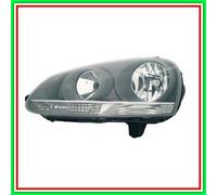 Proiettore Sinistro H7-H7 Elettrico Con Motore-Grigio - Mod Fino 08-2004 (Versio