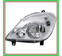 Proiettore Sinistro H7-H7 Elettrico Con Motore Mercedes Sprinter-(Anno 2006-2013