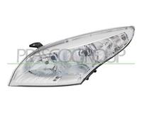 Proiettore Sinistro H7+h7 Elettrico Con Motore Per Renault Megane 2008-2012 Sx