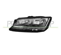 Proiettore Sinistro H7+H7 Elettrico Motore Luce Diurna Led Skoda Fabia 2018-2021