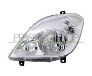 Proiettore Sinistro H7+h7+h7 Elettrico Con Motore Mercedes Sprinter 2006-2013 Sx