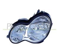 Proiettore Sinistro H7+h7 Pneumatico Per Mercedes C Class (w203) Dal 2004 Al 200