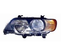 PROIETTORE SINISTRO H7,HB3 CON FANALE BIANCO BMW X5 E53 20002007VERS 2004 , BMW