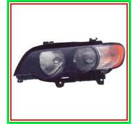 Proiettore Sinistro H7-Hb3 Elettrico Con Motore-Fanale Bianco Mod Fino 2003 Bmw