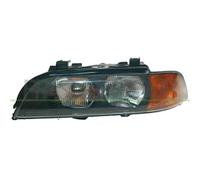 Proiettore Sinistro H7+hb3 Elettrico Con Motore Per Bmw 5 Series - E39 1995-2000