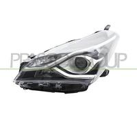 PROIETTORE SINISTRO HIR2 ELETTRICO SENZA MOTORE-CON LENTICOLARE-NERO YARIS - Mod