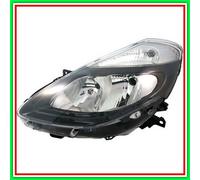 Proiettore Sinistro Mod H7-H7 Elettrico-Con Motore-Nero Renault Clio-(Anno 2009-