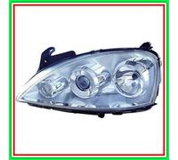 Proiettore Sinistro Mod H7-H7 Elettrico-Con Motore (Versione Zkw) Opel Corsa C-(