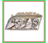Proiettore Sinistro Mod H7-H7 Elettrico-Cromato-4 Pin Volvo S40-V40-(Anno 2000-2