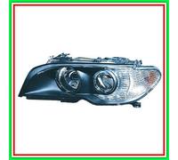 Proiettore Sinistro Mod H7-H7 Elettrico-Nero-Fanale Bianco Bmw Serie 3-E46 Coupe