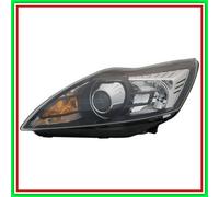 Proiettore Sinistro Xenon D1S-H1 Elettrico Con Motore-Nero Ford Focus-(Anno 2007