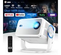 Proiettore PT10 1080P 700ANSI Netflix Voce AI Messa a Fuoco Automatica WiFi 6