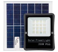 Proiettore solare a LED JANDEI 200W 2000lm Batteria 15000mAh IP67 Pannello 35x35cm Telecomando