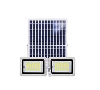 Proiettore Solare Da Esterno In Alluminio A LED One Drive Two Illuminazione Giardino For Esterni Ad Alta Potenza Faretto A Induzione Impermeabile Corridoio, cortile sul retro(Aluminum 800W)