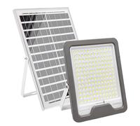 Proiettore Solare LED 16 W con Pannello Solare 20 W e Rilevamento Automatico