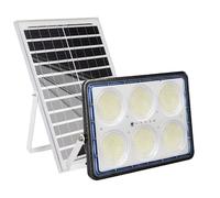 Proiettore Solare LED 19 W con Pannello Solare 20 W e Rilevamento Automatico