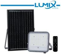 PROIETTORE SOLARE LED 3WHITE 50W + Crepuscolare