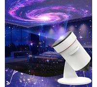 Proiettore Star Galaxy, telescopio planetario, nebulosa rotante a 360°, proiezione più nitida e ampia e 28 musica rilassante con timer, per camera da letto/soggiorno, decorazione regalo per bambini