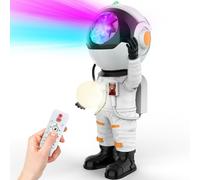 Proiettore Stelle Soffitto di Astronauta Luce Notturna con Telecomando e Timer