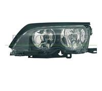 Proiettore Sinistro H7-H7 Elettrico Con Motore-Nero Bmw Serie 3-E46 Coupe-(Anno