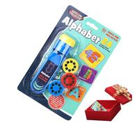 Proiettore Torcia Per Bambini - Display A LED Luminoso, Giocattolo Con Raggio Per Diapositive Di Immagini | Impugnatura Facile Da Impugnare, Strumento Di Gioco Didattico | Della Favola Della Buon