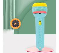 Proiettore Torcia per Bambini per Apprendimento Scientifico a Casa (Blue | Include 3 modelli di carte, materiale ABS resistente, strumento facile da usare, design portatile