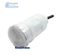 PROIETTORE TUBOLARE A LED PER BOCCHETTA PISCINA COLORE BIANCO FREDDO 6W