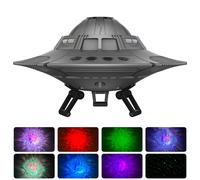 Proiettore UFO Galaxy Luci notturne a LED Luce laser a cielo stellato a LED per bambini e adulti, Lampada a LED da soffitto con nebulosa stellata con telecomando