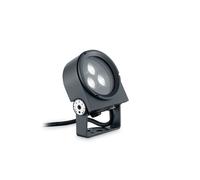 Proiettore Ulex Alluminio Antracite Led 8,5W 3000K Luce Calda