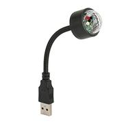 Proiettore USB Light Aluminio Auto in lega tetto Star Night Light Decoration per barra per la festa della camera letto