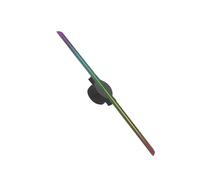 proiettore ventilatore ologramma 3D, Display a occhio nudo da 42 cm for macchina pubblicitaria for ventilatori a LED for imaging aereo olografico 3D